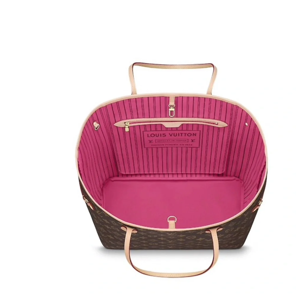 Authentic Louis Vuitton neverfull MM pivone NEW - Picture 11 of 11